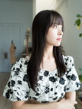 ペグ バイ アディクヘア 町田駅前店(Peg by adic.hair)の写真/【町田駅】毎朝のスタイリングを時短☆ケアしながら自然で柔らかなストレートに♪髪質改善メニュー豊富◎