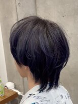 シルフィ(sylph) メンズカット_ハイライトはダークブルー◎