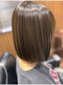ミニボブ トリートメント オリーブベージュ トリートメント