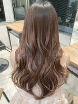 アイヴィー(IVY)&nbsp;ラベンダーベージュ　ベージュカラー　髪質改善　ケアカラー