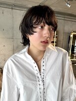 スクリーンギンザメゾン 銀座(SCREEN GINZA MAISON.)&nbsp;黒髪カタログ/クラゲヘアー/オリーブ/銀座