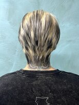 カー(KAH)&nbsp;デザインカラー　エンドカラー　黒　ブロンド　キツネカラー