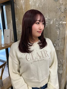 エレン(E L E N) レイヤーカット / Wイルミナカラー