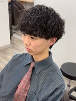 一鳳庵　【イオアン】&nbsp;メンズカット　ショートマッシュ　束感シャドウパーマ