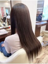 スワン山の田&nbsp;縮毛矯正＆ナチュラルブラウン