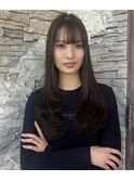 内巻きだけで可愛いレイヤーカット
