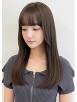 ウルプラスアイ(URU+ai) 美髪ストレート×髪質改善◎艶髪ロング 20代30代