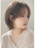 【LOVESTOIKE】柔らかレイヤーボブ×透明感グレージュ