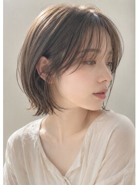 ラベストオイケ(LOVEST OIKE) 【LOVESTOIKE】柔らかレイヤーボブ×透明感グレージュ