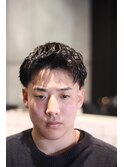 アップバングスタイル