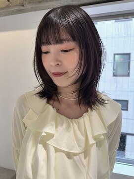 ヨーク(YOKE) 【 YOKE 】ミディアムレイヤーダークブラウンフェイスレイヤー