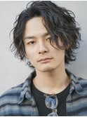 波巻きツイストスパイラルパーマ