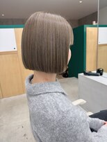 セン(cen) オリーブ オリーブグレージュ ボブ