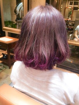 サロンドミルク 原宿(salon de MiLK) 【salon de Milk原宿】ラベンダー×グレージュ☆