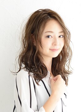 アース コアフュールボーテ 北小金店(EARTH coiffure beaute) 愛されナチュラル波ウェーブ【EARTH北小金】