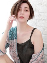 メゾンマニフィック(Maison Magnifique)&nbsp;【Maison Magnifique】　× 楢原　エアリー切りっぱなしボブ