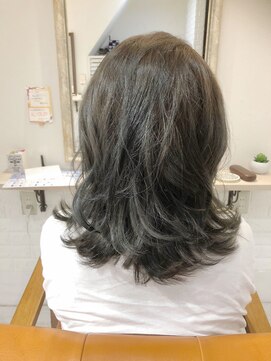 ルルカ ヘアサロン(LuLuca Hair Salon) LuLucaお客様☆スナップ  アッシュグレーカラー