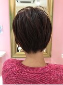 スッキリアッシュボブ