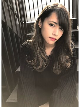 トルネード(TORNADO) セピアグレージュハイライトバレイヤージュ