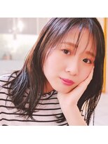ロマンティックローズボンボン(Romantique Rose bon bon) 抜け感セミディ