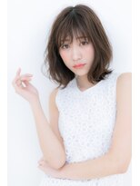 モッズヘア 越谷(mod's hair)&nbsp;大人かわいい無造作カール黒髪小顔ネオウルフZ越谷20代30代40代