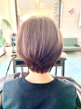 オレンジ(orange) マッシュショート