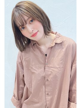 ガーデン ムサシコスギ(GARDEN MUSASHIKOSUGI) ナチュラルロブ/イメチェンヘアスタイル/骨格矯正/伸ばしかけ