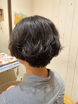 きいろのゾウ ニュアンスパーマ