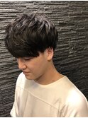 ゆるふわマッシュ〈理容室/赤坂/六本木/パーマ〉