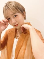 アンヘアー(UNHAIR by shiomiH)&nbsp;大人かわいいひし形ショートボブ