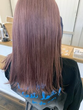 ヘアー ミュゼ 大西店(HAIR Musee) medium【ハイトーン、ピンクラベンダー】
