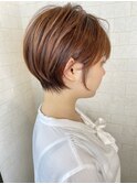 大人かわいいマッシュショート