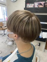 アジールヘア 東上野店(agir hair)&nbsp;ミルクティー/グレージュ【上野 イルミナカラー】