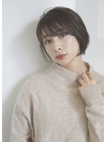 グリッター 泉中央店(GRITTERs)&nbsp;＊大人かわいい小顔丸みショートボブ＊