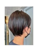 《耳掛け×ショート》
