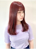 【FOLK】透明感ペールピンク☆ブリーチなしダブルカラー♪