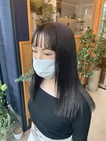 オアシス(oasis)&nbsp;【oasisオグラ】ラベンダーグレージュなモードワンレン