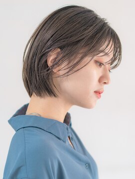 ベンジー 学芸大学店(benji) さらっとまとまるシンプルな丸みボブ3　学芸大学