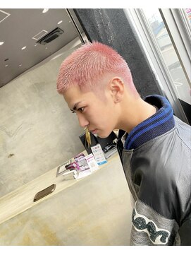 ヘアーナナシ(HAIR 774) メンズショート×ハイトーン