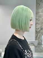 ソル ジングウマエ(SOL JINGUMAE)&nbsp;ミントグリーン ボブ