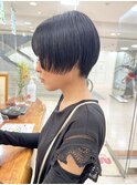 【morio】札幌ショート　自然な丸みのマッシュショート