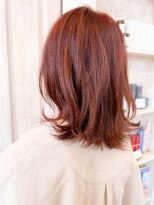 キャアリー(Caary)&nbsp;福山市美容院　人気　小顔補正立体カットCaaryピンク/コーラル