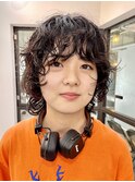 ウルフパーマ/パーマ/ウルフカット/表参道/原宿/