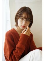 トリッカ 銀座(tricca)&nbsp;20代30代40代ナチュラルボブシースルーバング似合わせ