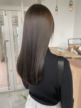 ヒトノワ 野々市(Hito.nowa) 美髪×グレージュブラウン