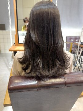 リンクス 東戸塚店(LINKS) ロングヘア×暗髪ブルーグレージュ