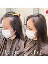 ソラ 表参道(SORA)&nbsp;韓国発！チャンモリパーマ！うぶ毛を作る施術。