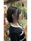 インナーカラーボブ