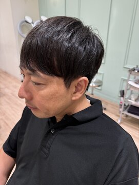 モリオフロムロンドン 大宮店(morio from London) 【かほ】ナチュラル刈り上げ