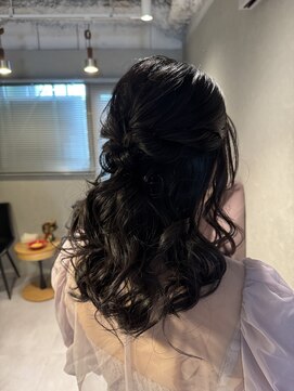 リリー(Lily) ハーフアップ